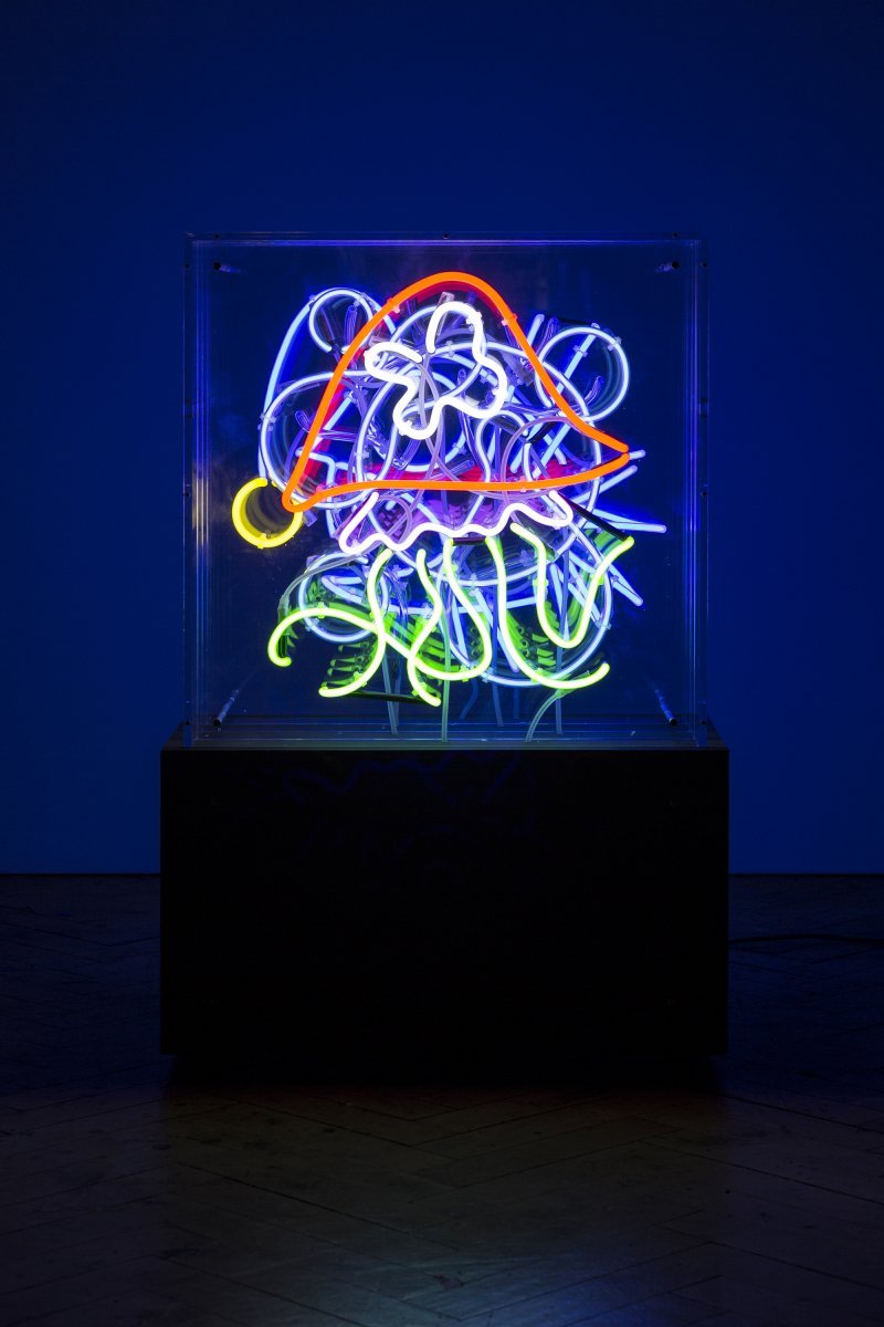 Medúza, kombinovaná technika, 50 x 50 x 30 cm, 2020